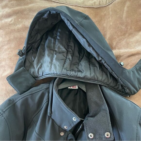 Qualitex Pro Black Men’s Ski/ Utility Jacket Size XL High Visibility - Picture 3 of 14